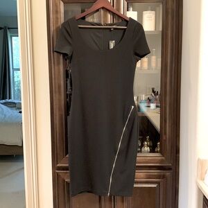 NWT Express pencil dress black in size S